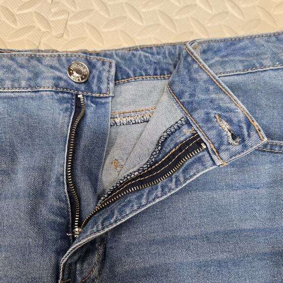 Madden Girl Long Maxi Denim Cargo Skirt Size XL Boho Bohemian Y2K Style Cotton - Picture 6 of 8